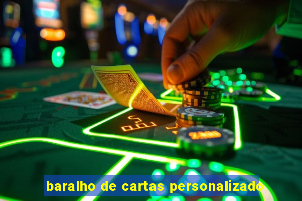 baralho de cartas personalizado